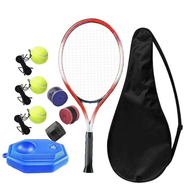 Equipamento de Treinamento de Tênis: Bola de Rebote para Prática Solo em Parques e Jardins para Iniciantes