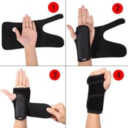 Pulso cinta tala, artrite banda cinto, túnel do carpo, prevenção de entorse, protetor profissional, 1pc - Image 6