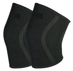 Joelheiras Neoprene para Homens e Mulheres, Luva 7mm, Suporte, Compressão Esportiva de Ginásio, Protetor de Joelho para CrossFit e Powerlifting, 1 Par - Image 2