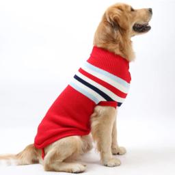 Camisola de gola alta para cães, Camisola de malha para cachorro grande, Camisola de Natal para Pet, Cães extra grandes, Meninos e meninas, frio, tamanho grande - Image 3