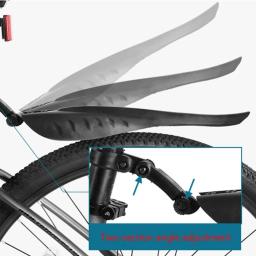 Pára-lamas dianteiro e traseiro para bicicleta, Full Cover Bike Fender, Equipamento de ciclismo profissional, 2 peças - Image 1