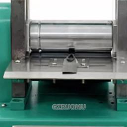 Máquina de corte manual do couro, elétrica, ajustável, laminador, laminador, puxando, ofício de couro - Image 6