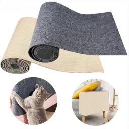 Auto-adesivo arranhando esteira para gatos, sofá Tape, Pet Products, Torre Scratcher, Post Scraper Supplies, Acessórios - Image 1