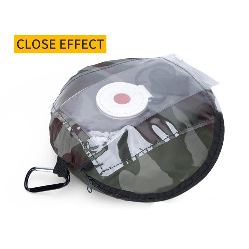 Capa de gatilho de camuflagem dobrável, portátil, reciclável, munição, tiro, estilingue, caixa de alvo de airsoft, para caça ao ar livre, treinamento de tiro - Image 1