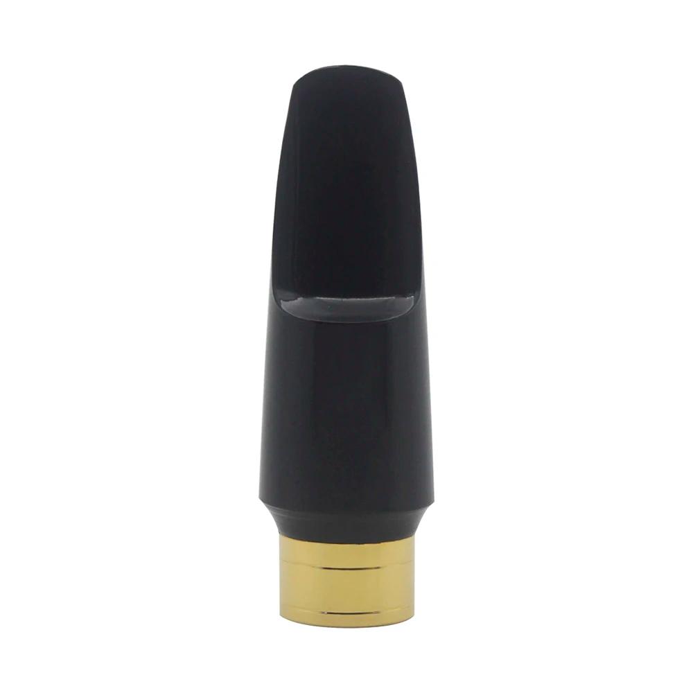 Saxofone Alto profissional bocal, preto, ouro, ABS, flauta do metal, pescoço, instrumento de sopro, peças sobresselentes, alta qualidade - Image 1