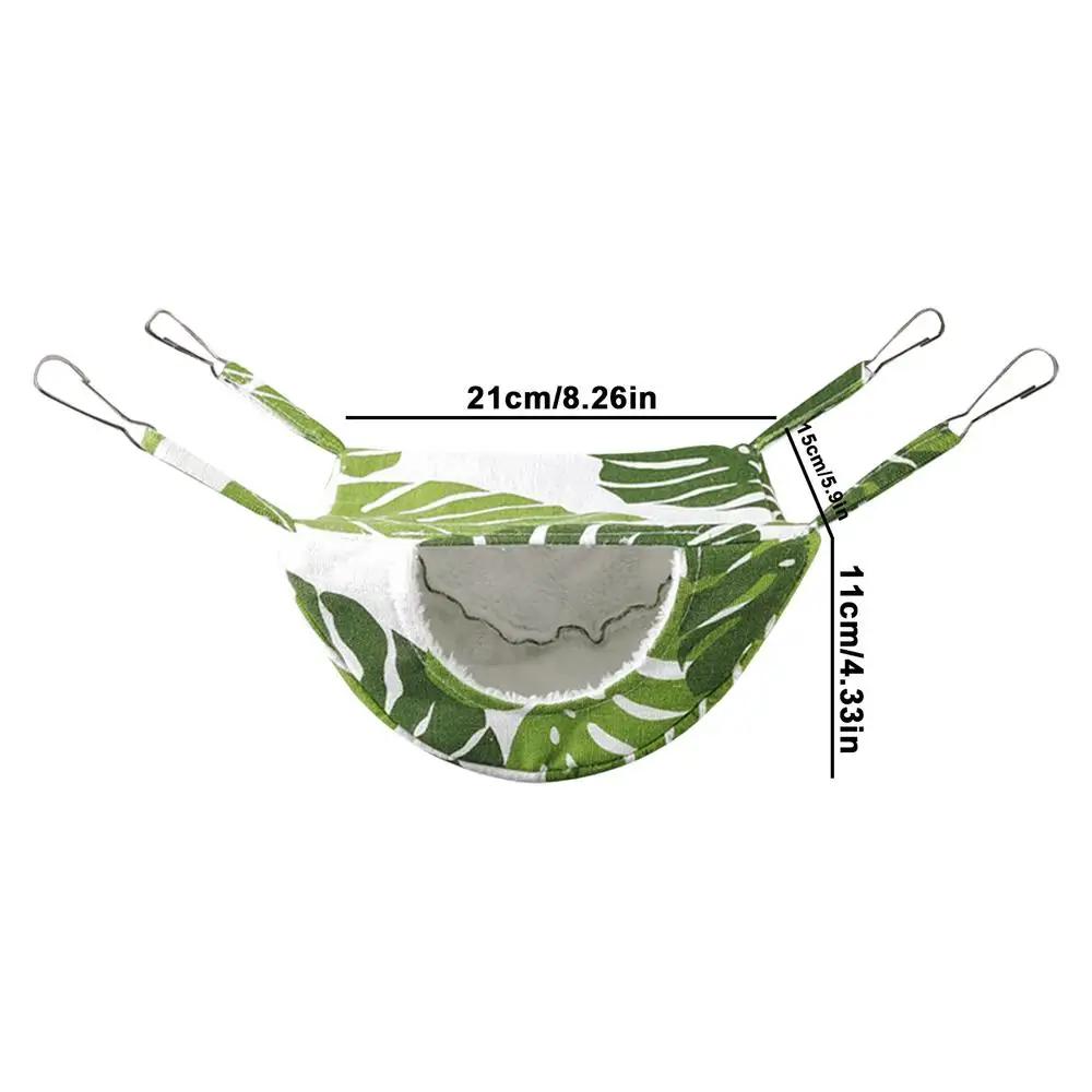 Hammock de cobaia quente para animais de estimação, brincar e descansar, gaiola de cama pequena, adequada para chinchila, papagaio, açúcar, furões, hamster, dormindo - Image 1