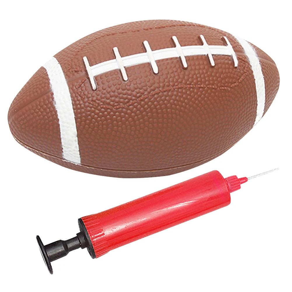 Bola inflável pequena do rugby com inflator, jogo de futebol americano para crianças e adolescentes, ensino - Image 1