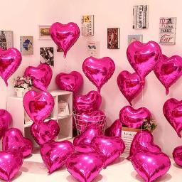 Balões da folha do coração do amor para a decoração do casamento, feriado, par, romântico, proposta, festa de aniversário, ornamento, 18 ", 1 PC, 5 PCes, 10 PCes - Image 3