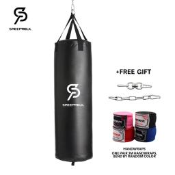 Couro sintético vazio Boxe Sandbag, saco pesado, Fitness, Sanda Alvo, Chute, Heavybag, MMA Formação, Punching Shell, 40 ", 46" - Image 3