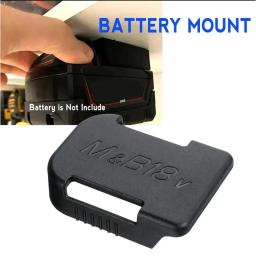 5/10 pçs suporte da bateria para makita para bosch 14.4v 18v ferramenta montagens de bateria suporte quente forte preto titular ferramenta montagens de bateria - Image 2