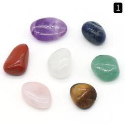 Conjunto de pedra natural para decoração de casa, pedras artesanais, pedras preciosas de cura, 7 Chakra, Reiki, Ornamento Mineral - Image 6