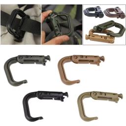 Mosquetão tático d-ring grimlock, clipe molle, fixação de webbing, sistema de trava rápida para colete militar/mochilas/bolsa/bolsa/cinto - Image 3