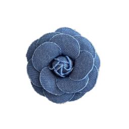 Broches de flor rosa de tecido artesanal para mulheres moda camélia lapela alfinetes corsage joias vintage crachá acessórios presentes - Image 6