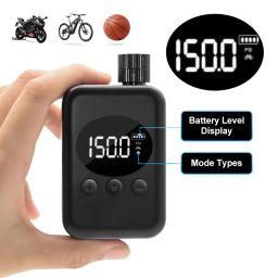 Mini bomba portátil sem fio para bicicleta inflador de ar sem fio 150psi bomba de bicicleta ao ar livre mtb acessórios - Image 1