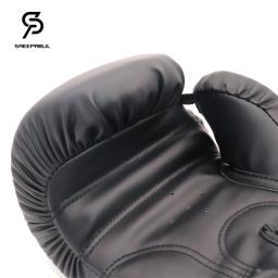 Luvas de treinamento de boxe luvas de proteção de mão respirável material durável luvas de competição muay thai luvas de soco 8 10 12 14 16 - Image 5