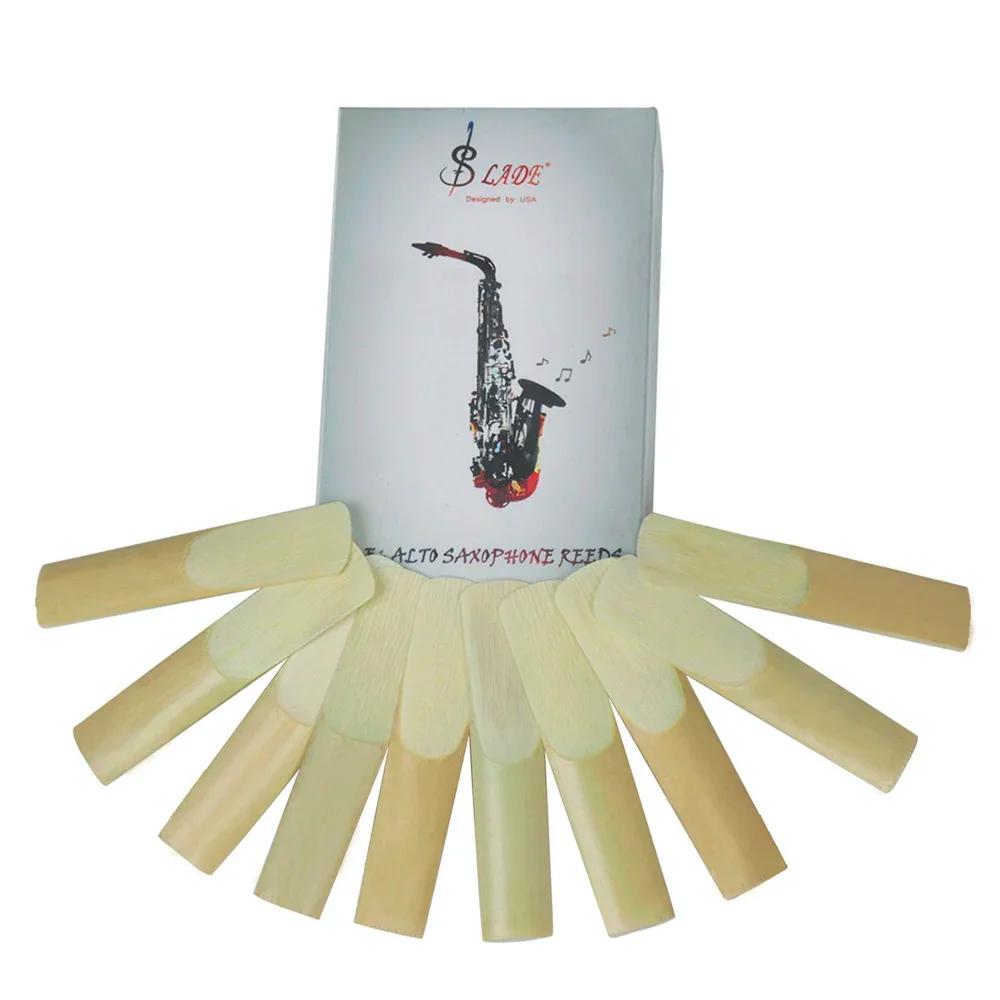 SLADE 10 peças palhetas de saxofone bb tenor sax força 2.5 palhetas de saxofone profissional peças e acessórios de instrumento de sopro - Image 1