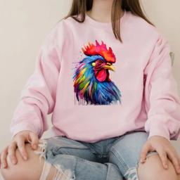Animais coloridos de ferro em patches para vestuário, adesivo térmico lavável DIY em roupas, patch de animais de galinha - Image 3