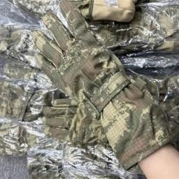 Luvas táticas de camuflagem para homens, velo quente, equitação de caça ao ar livre, inverno - Image 2