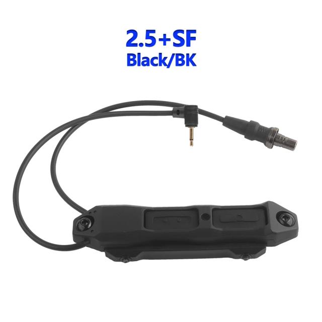 Interruptor de Pressão Tático para Airsoft com Controle Remoto e Dupla Função para Laser e Lanternas PEQ-15 NGAL