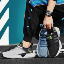 Tênis de corrida antiderrapante masculino, tênis de corrida leve e suave, casual para esportes ao ar livre, resistente ao desgaste de caminhada, escolha - Image 6