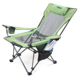 Cadeira de acampamento ao ar livre dobrável e portátil, cadeira relaxante, espreguiçadeira de praia, caminhada ergonômica da natureza, espreguiçadeira - Image 1