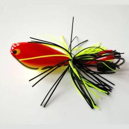 1pc trovão sapo artificial isca de pesca 8 cores duro isca duplo-gancho iscas pesca acessórios - Image 5