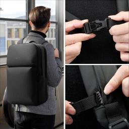 BANGE Mochila de viagem inteligente à prova d'água, mochila de transporte aprovada para voo de negócios, grande capacidade, mochila para laptop de 16 polegadas para homens - Image 6