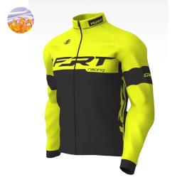 Jaqueta térmica de ciclismo para homens, terno manga comprida, roupa de bicicleta MTB Road Bike, inverno - Image 4