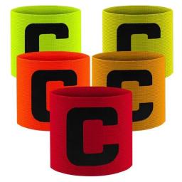 Braçadeira de capitão de futebol com logotipo em forma de C, fita elástica personalizável anti-queda, braçadeira protetora ajustável especial - Image 1