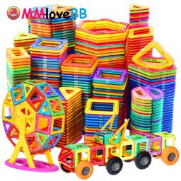 Ímãs brinquedos para crianças tamanho grande mais blocos magnéticos para crianças designer construtor conjunto brinquedos para meninos blocos de construção - Image 1