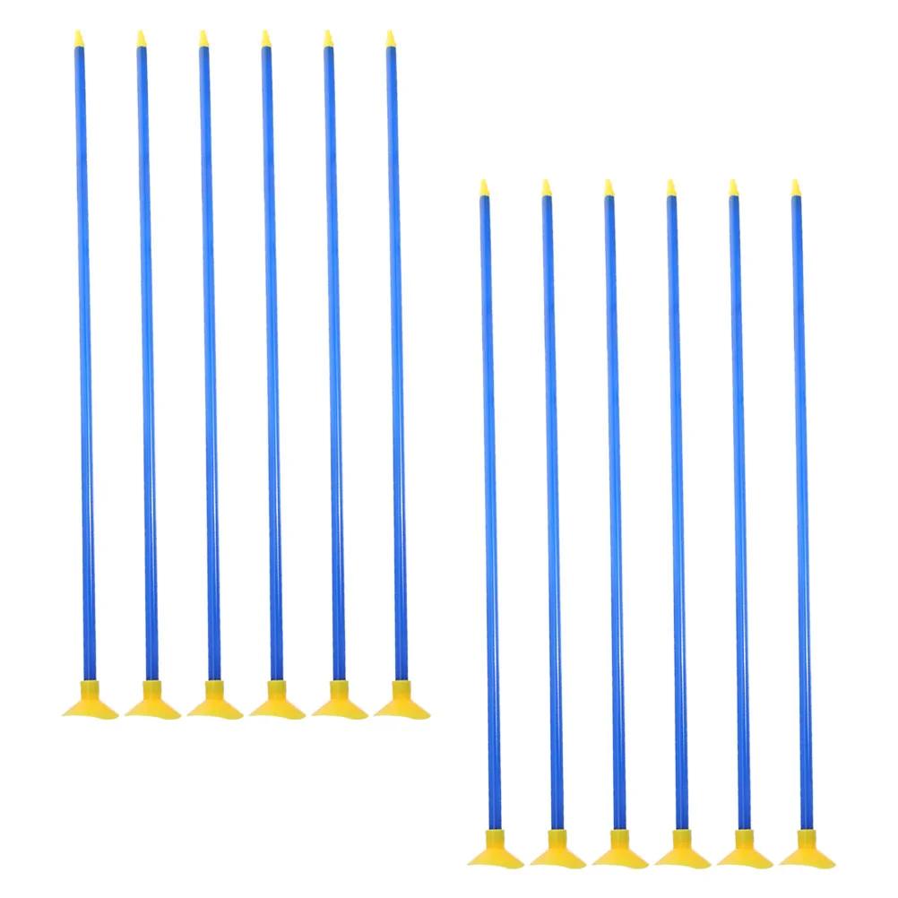 12 pçs ventosa dardos conjunto de tiro com arco das crianças jogo brinquedo treinamento seta pvc plástico jogando - Image 1