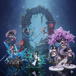 2026 genshin impacto anime figura caixa da sorte caixa cega modelo de jogo brinquedo presente colecionável para fãs figura ação conjunto surpresa - Image 2