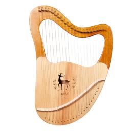 Portátil Profissional Lira Harpa para Iniciantes e Crianças, Instrumentos De Mogno, Instrumento Musical De Cordas, Presente - Image 6