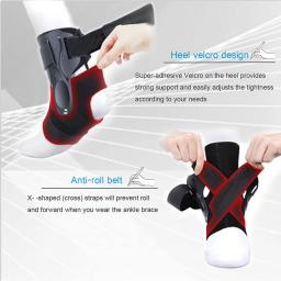 1 PCS Sports Tornozelo Suporte Tornozelo Tornozelo Cinta para Basquete Futebol Voleibol Tornozelo Suporte Brace para Homens Mulheres Tornozelo Entorses - Image 6