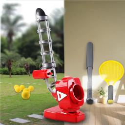 Máquina de beisebol e tênis para crianças, lançador automático, jogos de esportes ao ar livre, presente de aniversário 2 em 1 - Image 5