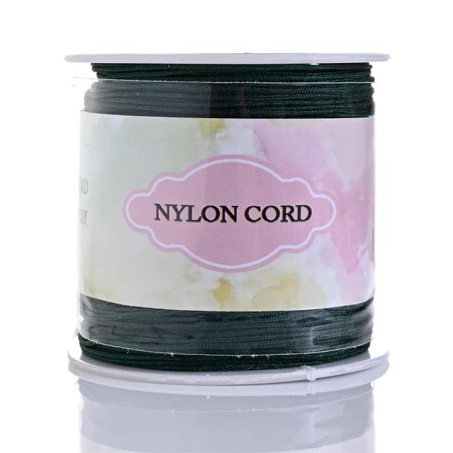 Cordão de Nylon Colorido IYOE para Joias: Thread Trançado em 28 Cores, 0,8mm x 95m, Ideal para Pulseiras e Colares Artesanais