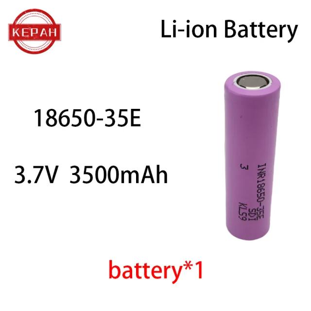 Personalizado 5S2P 5S3P 5S4P 6S2P 8.4V 3.7V 10.8V 16.8V 18V 25.2V 18650 35E bateria 3500mAh para chave de fenda célula de furadeira elétrica