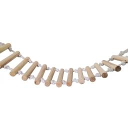 papagaio balanço natural pássaro brinquedo corda ponte suporte poleiro gaiola acessórios para hamsters - Image 3