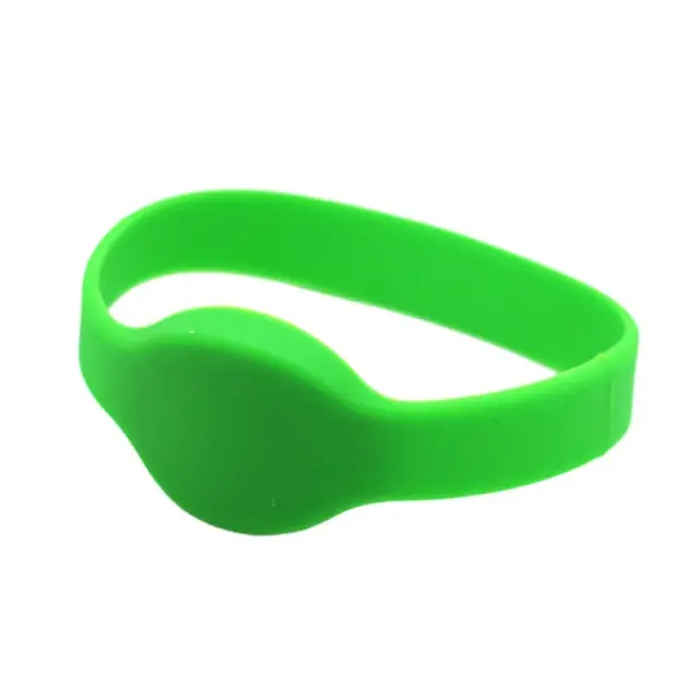 Pulseira Mágica Chinesa NFC em Silicone para Piscina e Sauna, Tamanho Adulto, 13.56 MHz, Ideal para Acessos e Identificação