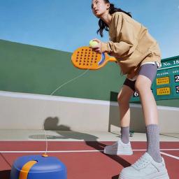 Bounce Back Tennis Trainer Set, Absorção de Choque Single Play, Suprimentos De Treinamento De Prática Para Playgrounds - Image 5
