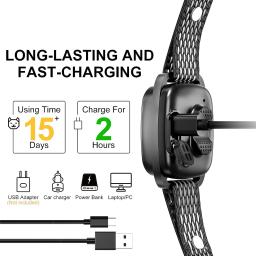 Inteligente Automático Anti Latido Dog Collar, Recarregável, Vibração, Stop Bark, Pet Acessórios, Pequeno, Médio Cães, 5-15lbs - Image 5