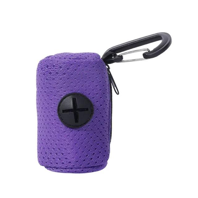 Dispensador de Sacos para Cães: Suporte Prático para Lixo em Passeios com Seu Pet