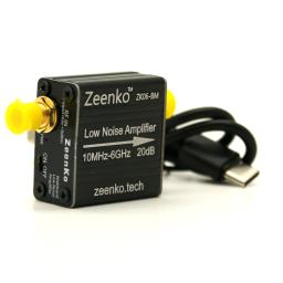 Zeenko-Amplificador de Baixo Ruído Série BM, 100KHz-6GHz, Bateria 10GHz Incluída, 20dB Alto Ganho LNA, Módulo Pré-amplificador de Potência RF - Image 5