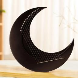Creative Moon Lyre Instrumentos de Cordas, Harpas iniciantes portáteis, Instrumento Musical Profissional, Presentes, 8, 11, 15 Cordas - Image 2