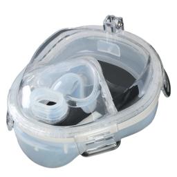 Máscara de mergulho snorkeling máscara facial completa equipamento de mergulho aldult snorkel máscaras de natação cilindro oxigênio snorkeling conjunto - Image 3