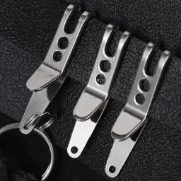 Edc saco engrenagem bolso suspensão clipe com chave mosquetão clipe ao ar livre quicklink chaveiro chave suspensão clipe de bolso acampamento gadget - Image 3