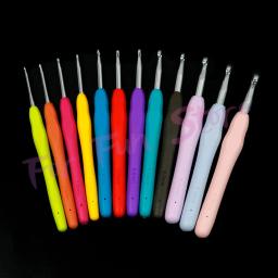 Conjunto de ganchos de crochê com saco de armazenamento, agulhas, fios, tecelagem, tricô, diy, ferramentas, kits de diversão, 45 ou 37pcs - Image 2