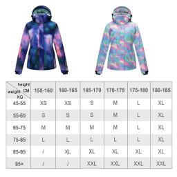 Jaqueta de esqui impermeável com capuz para homens e mulheres, casacos de snowboard, esportes ao ar livre, moda inverno quente - Image 6