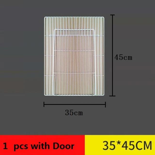 Cercadinho Portátil para Pequenos Animais de Estimação 45x35cm - Ideal para Coelhos e Outros Pets