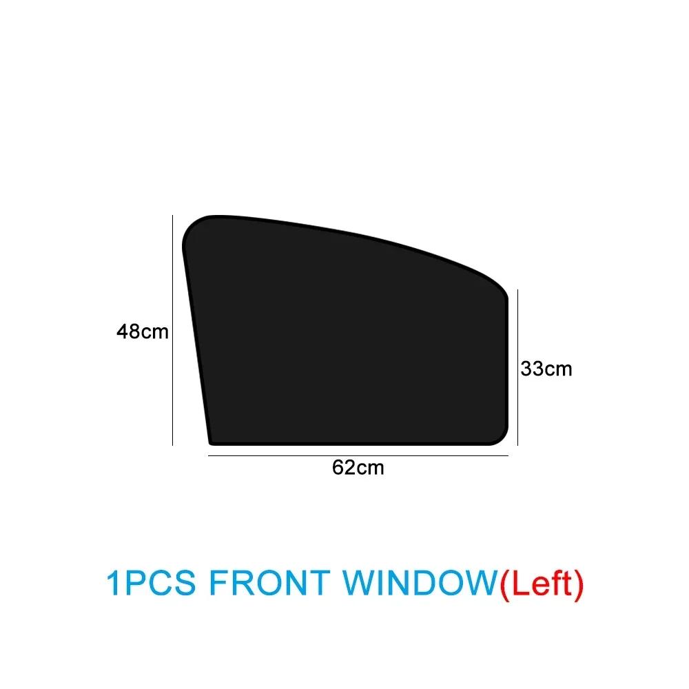 Pára-sol magnético do carro, cortinas de proteção UV, Sun Shield Cover, Auto Window Protector, DIY Acessórios, Double Sides - Image 1